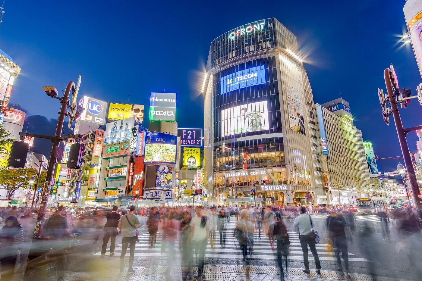 東京・渋谷の街